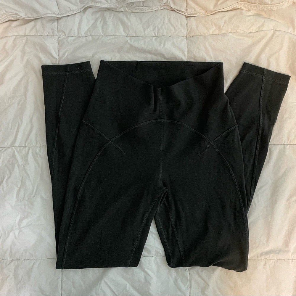 lululemon leggings, graphite grey, 25”, size 4